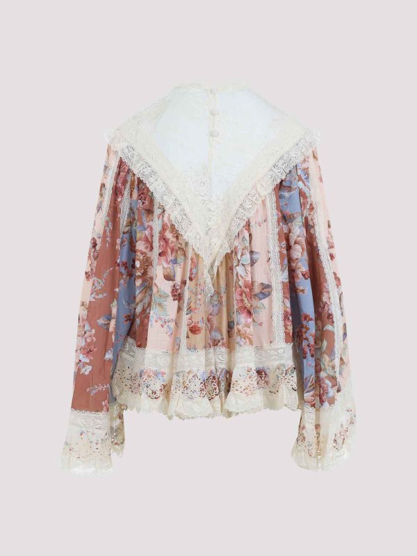 ZIMMERMANN: Blouses online - Blouse - Blanc
