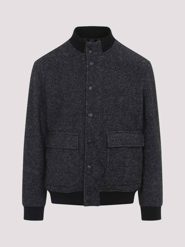 Hoodie Bomber Jacket shop online: CANALI