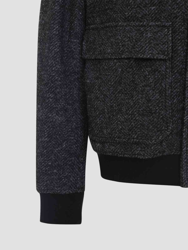 bombers shop online Hoodie Bomber Jacket