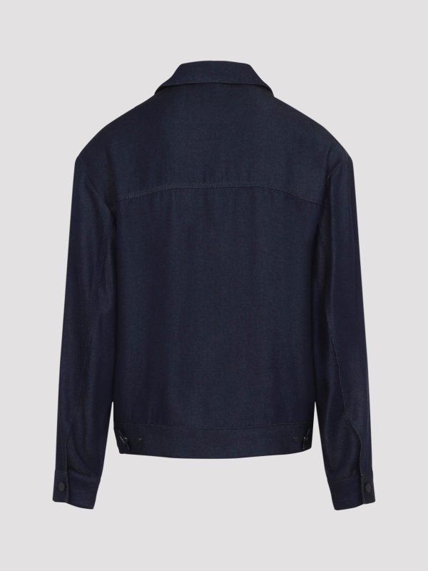 GIORGIO ARMANI: カジュアルジャケット online - カジュアルジャケット - ミディアムウォッシュ