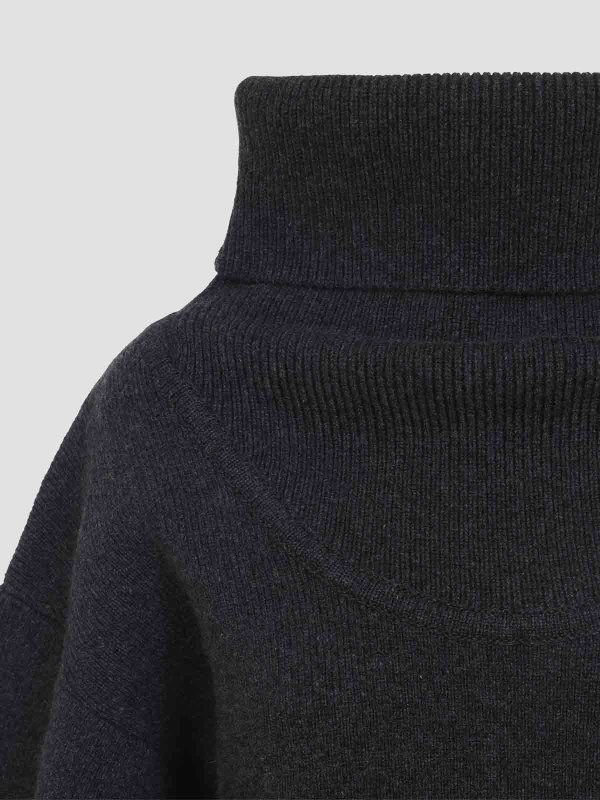 Suéter Cuello Redondo - Gris Oscuro shop online: JACQUEMUS