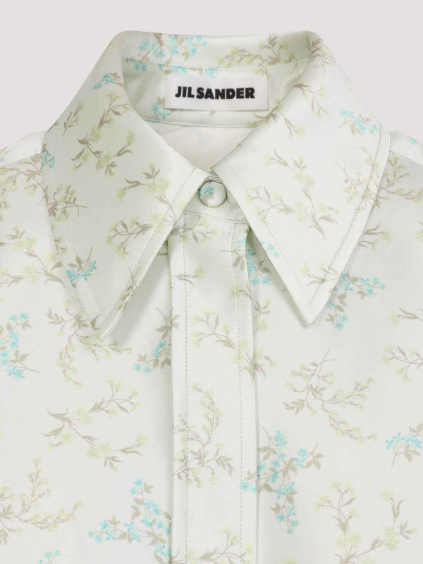 Hemd - Grün shop online: JIL SANDER