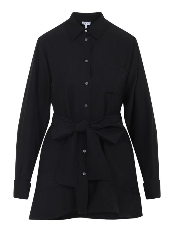 LOEWE: blouses - Belted Blouse