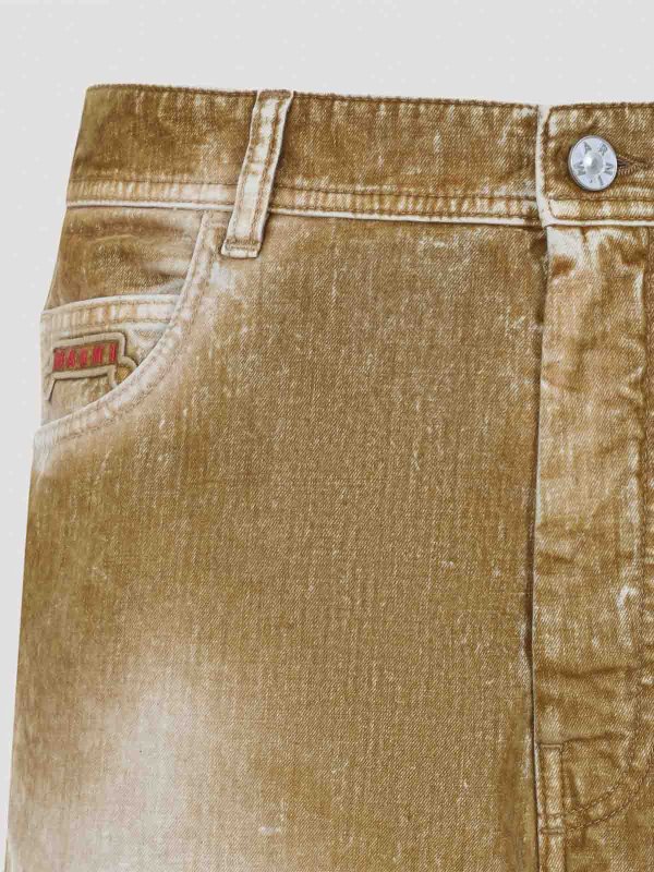 The Best Shops Marni: jeans dritti, a sigaretta - Jeans in cotone lavato