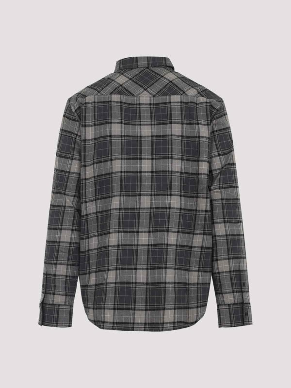 OFF-WHITE: シャツ online - シャツ - ダークグレー