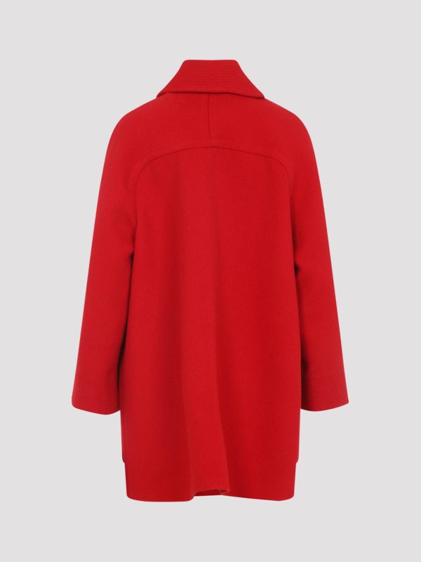 VALENTINO: knee length coats online - Virgin Wool Coat