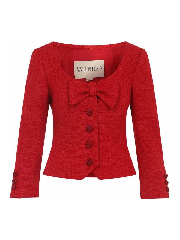 VALENTINO: Casualjacken - Casualjacke - Rot