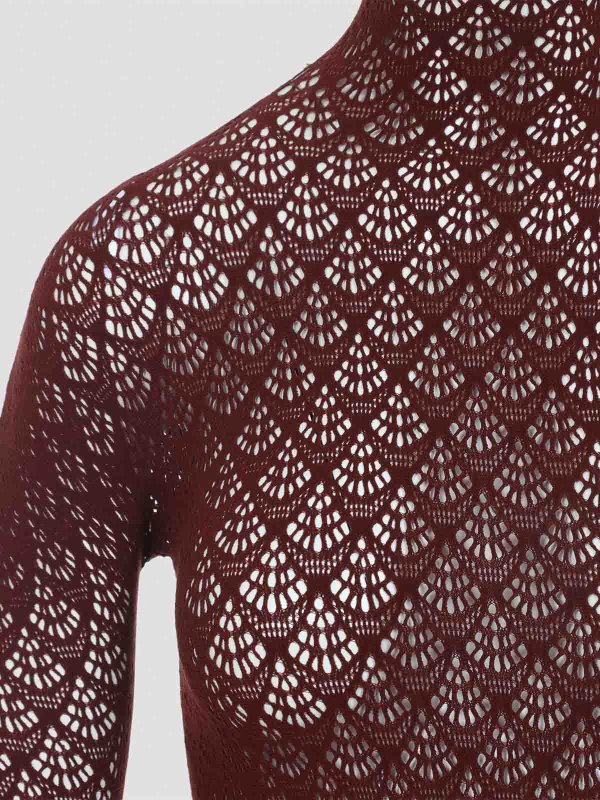 The Best Shops WOLFORD: short dresses - Mermaid Net Mini Dress