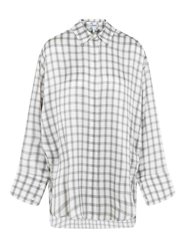 LOEWE: Camisas - Camisa - Blanco