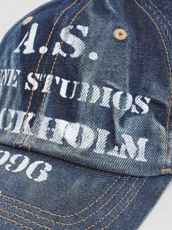 The Best Shops Acne Studios: 帽子＆キャッブ - 帽子 - ダークウォッシュ