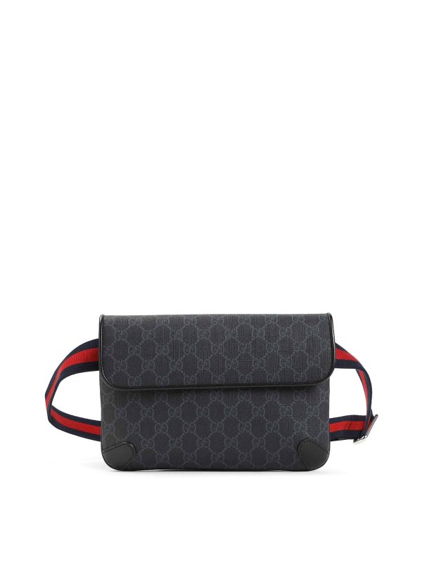 GUCCI: belt bags - Gg Textile Belt Bag
