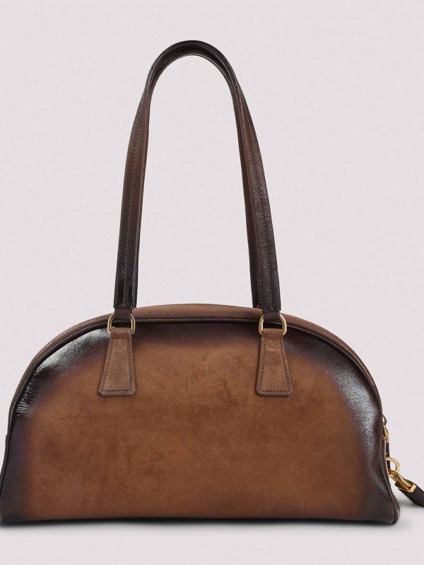 PRADA: totes bags online - Calf Leather Handbag