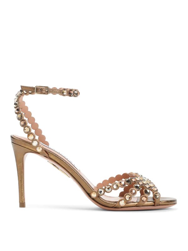 Aquazzura: Sandalias - Sandalias - Marrón