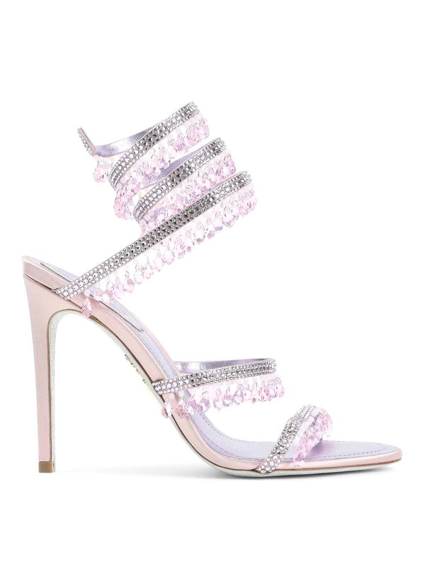 RENE CAOVILLA: sandali - Sandali in pelle RenÃ© Caovilla