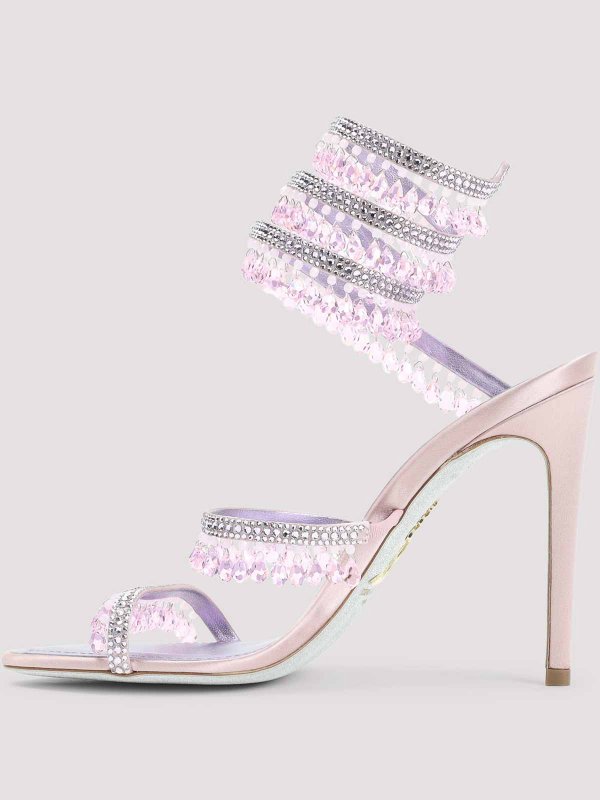 RENE CAOVILLA: sandali online - Sandali in pelle RenÃ© Caovilla