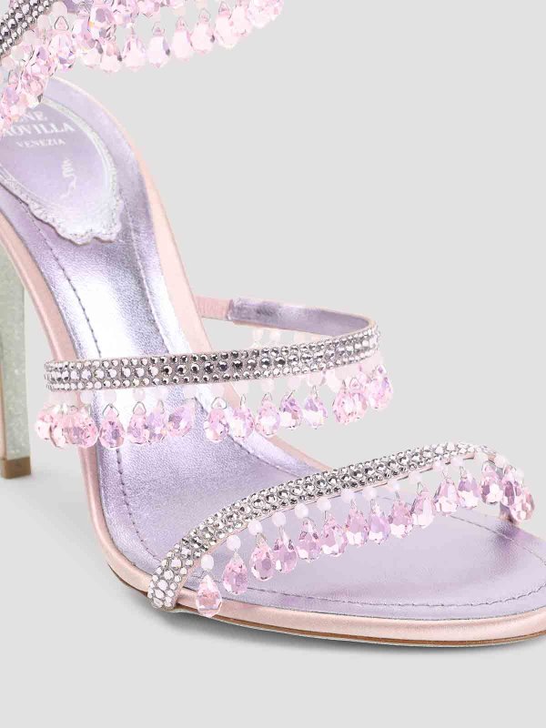 The Best Shops RENE CAOVILLA: sandali - Sandali in pelle RenÃ© Caovilla