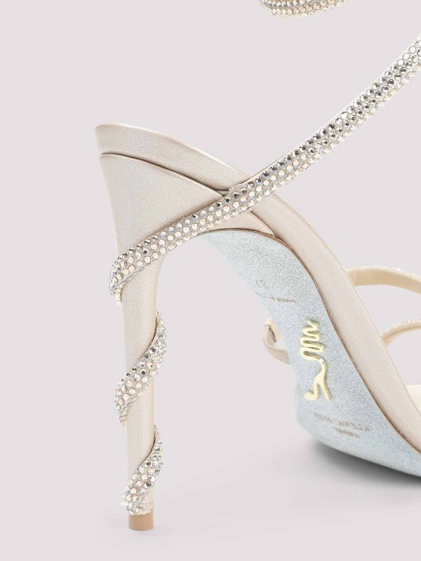 Rene Caovilla Cleo Crystal Sandals Replica 
online: RENE CAOVILLA