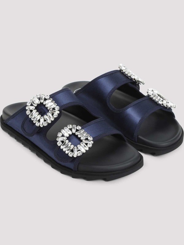 The Best Shops ROGER VIVIER: ミュール - ミュール - ミディアムウォッシュ