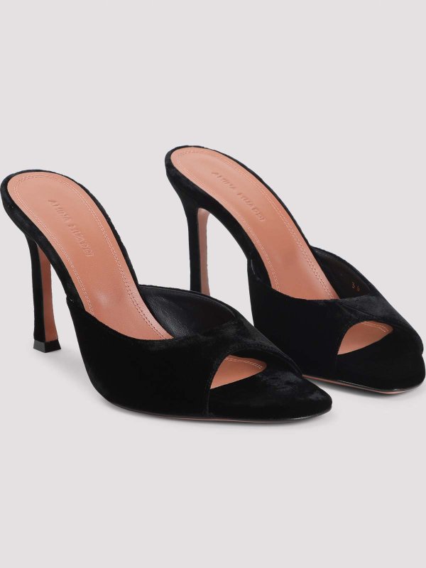 The Best Shops AMINA MUADDI: Sandalias - Sandalias - Negro