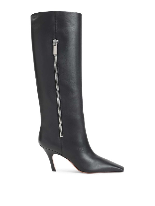 AMINA MUADDI: boots - Mona 80 Boots