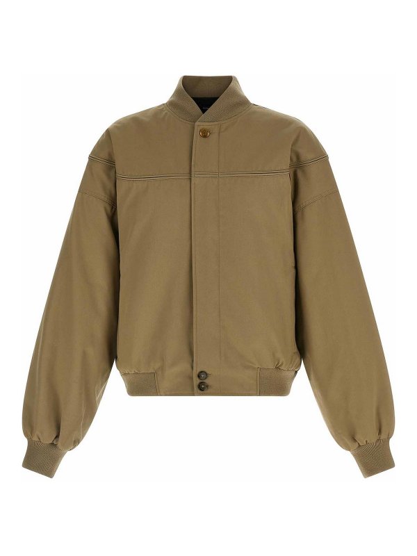 WILLY CHAVARRIA: ボンバージャケット - ボンバージャケット - ベージュ