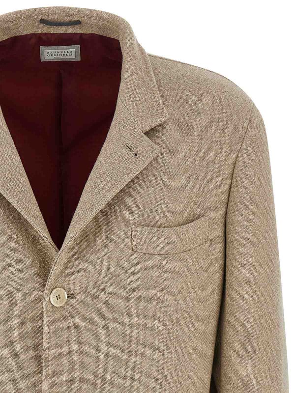 The Best Shops BRUNELLO CUCINELLI: blazers - Blazer Jacket