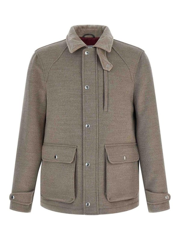 BRUNELLO CUCINELLI: casual jackets - Wool Jacket