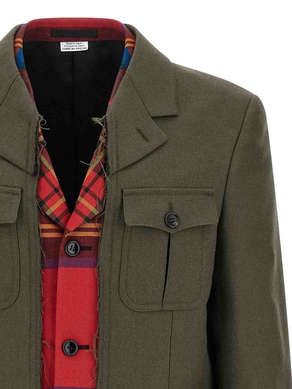 The Best Shops COMME DES GARÇONS HOMMES PLUS: Chaquetas casual - Chaqueta Casual - Multicolor