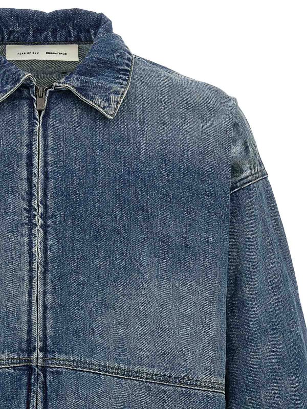 The Best Shops FEAR OF GOD: Vestes en denim - Veste En Jean - Bleu