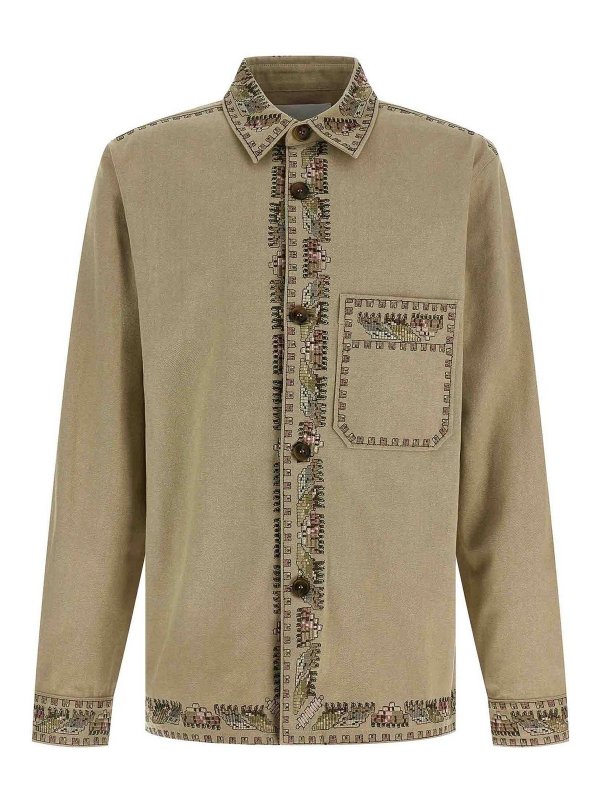 ISABEL MARANT: Hemden - Hemd - Beige