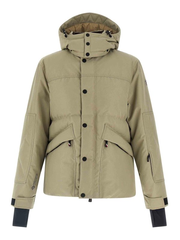 MONCLER: Chaquetas y Chaquetones acolchados - Chaqueta Alcochada - Beis