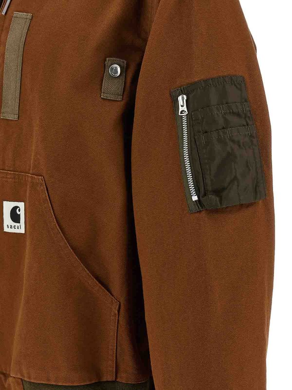 Bomber - Marron shop online: Sacai