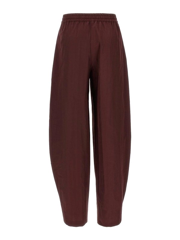 THE ANDAMANE: カジュアルトラウザー online - フレアジーンズ - ダークレッド