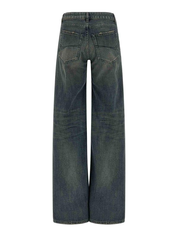 BALENCIAGA: flared jeans online - A Gamba Ampia Jeans