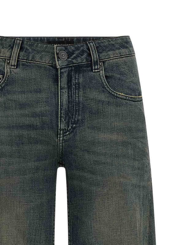 The Best Shops BALENCIAGA: flared jeans - A Gamba Ampia Jeans