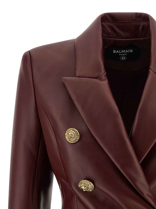 The Best Shops Balmain: Blazer - Blazer - Testa Di Leone