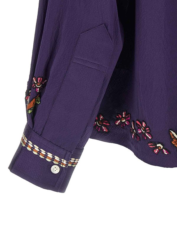 シャツ - 紫 shop online: BODE