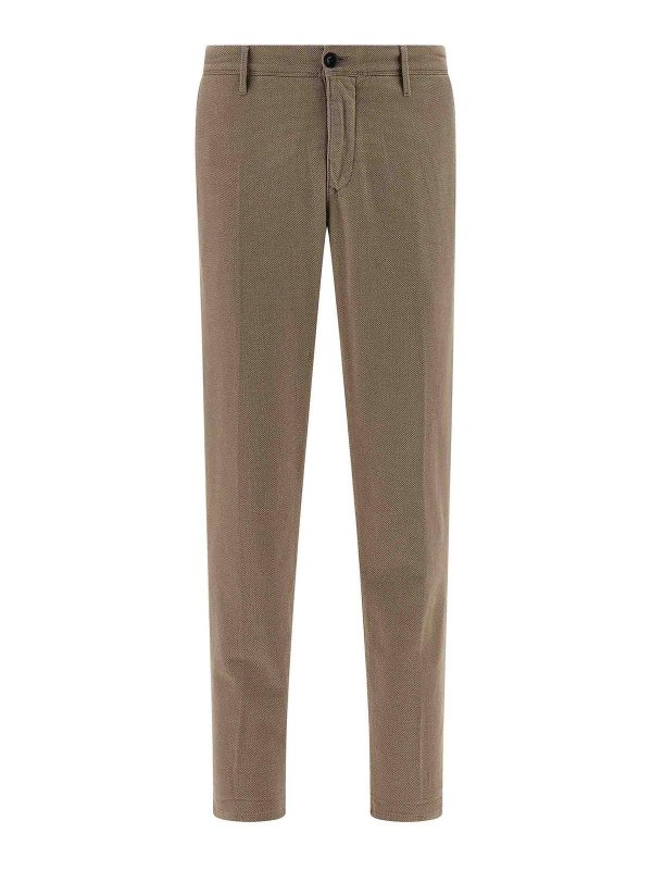INCOTEX: casual trousers - Honeycomb Pants