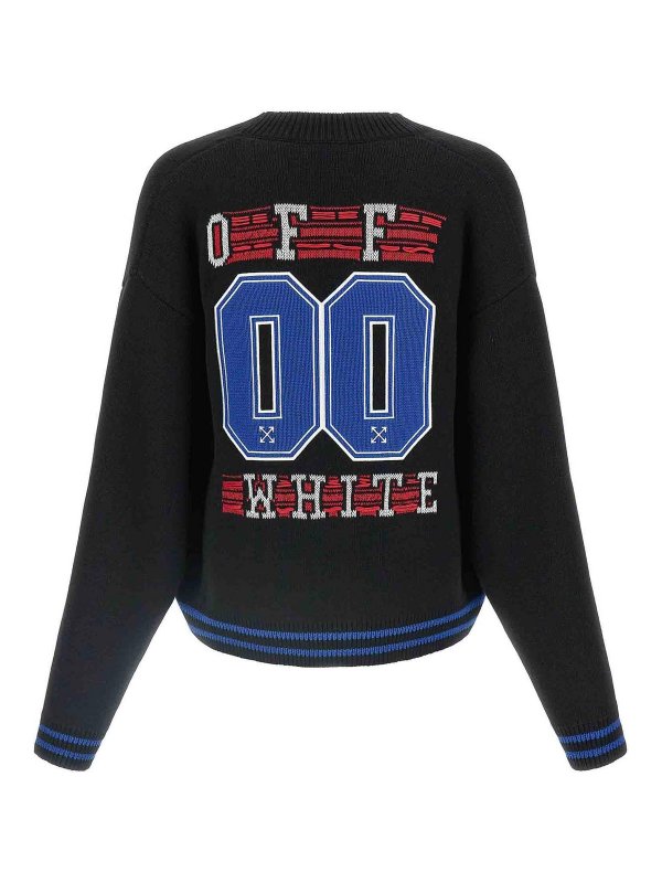 OFF-WHITE: Cárdigans online - Cárdigan - Negro