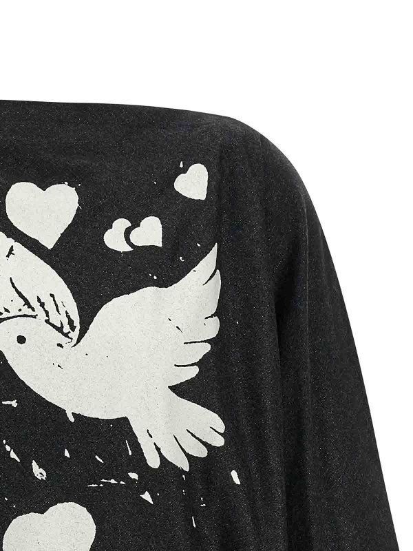 The Best Shops VIVIENNE WESTWOOD: Strickpullover mit Rundhalsausschnitt - Rundhalspullover - Bunt