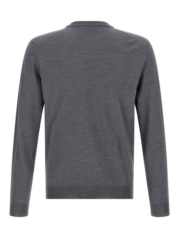 ZANONE: maglia collo rotondo online - Maglione in lana Flexwool