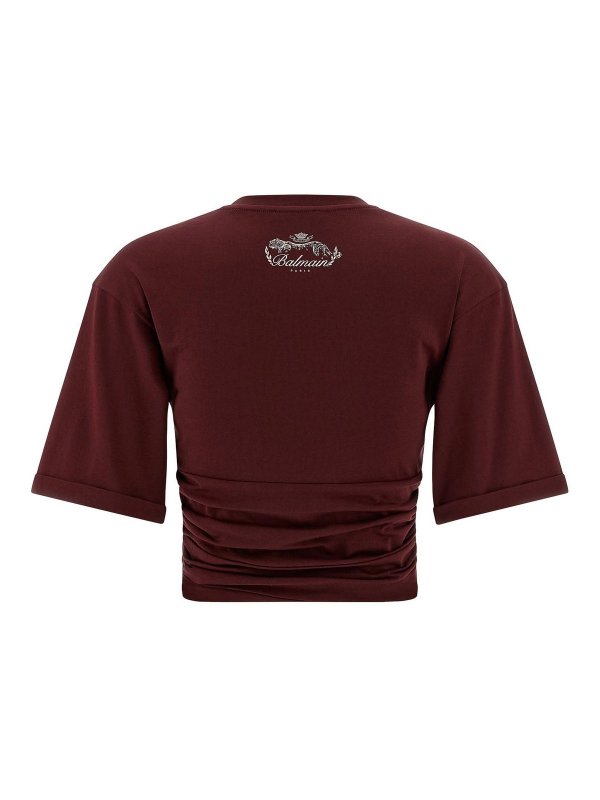 Balmain: Camisetas online - Camiseta - Testa Di Leone
