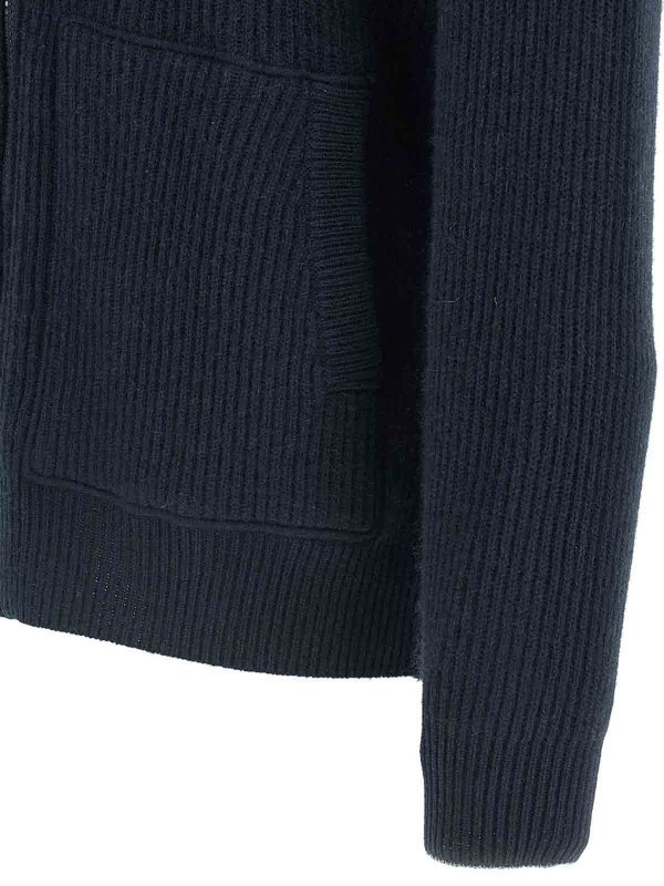 Cardigan - Blau shop online: BRUNELLO CUCINELLI