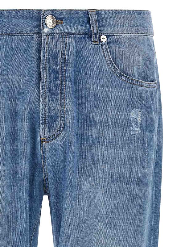 The Best Shops BRUNELLO CUCINELLI: straight leg jeans - Used Jeans