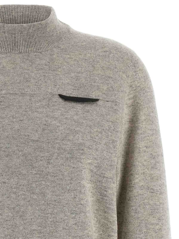 The Best Shops BRUNELLO CUCINELLI: crew necks - Monile Sweater