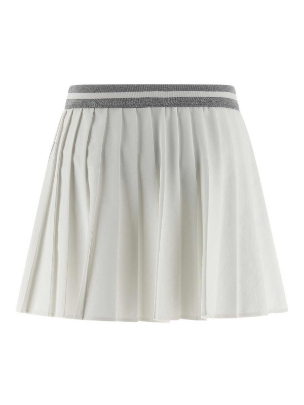 BRUNELLO CUCINELLI: Knielange und Midi Röcke online - Midirock - Weiß