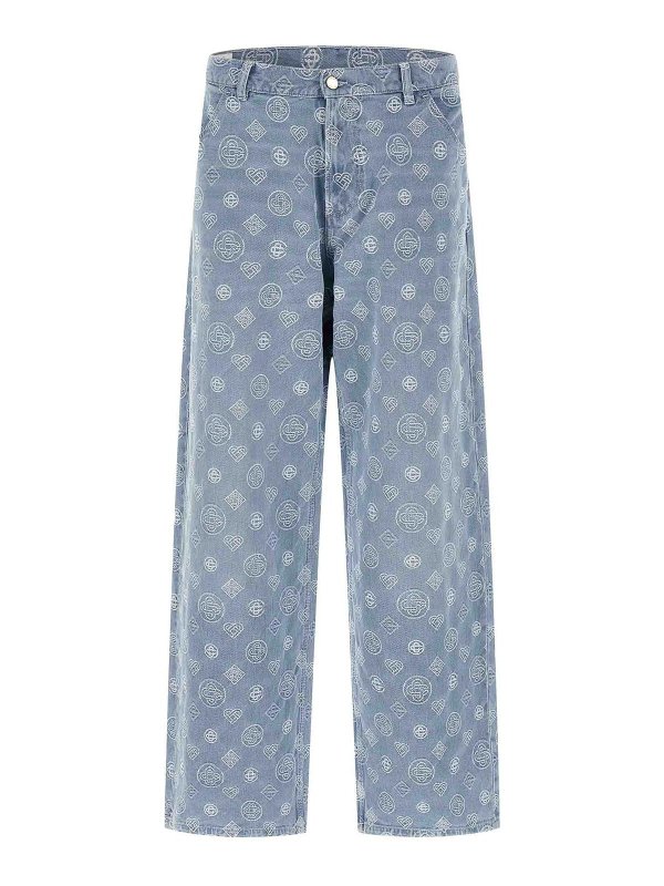 CASABLANCA: straight leg jeans - Jeans