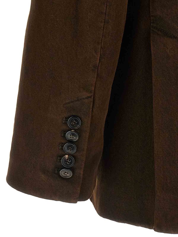 カジュアルジャケット - ブラウン shop online: DRIES VAN NOTEN