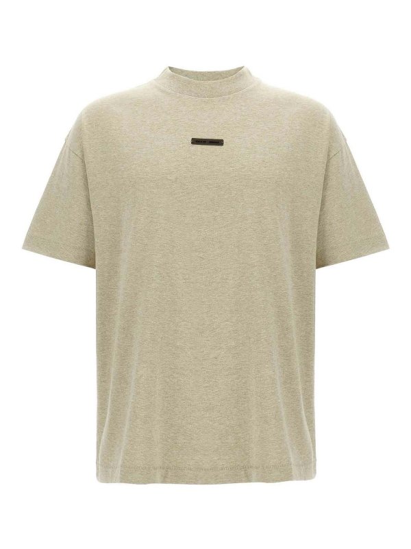 FEAR OF GOD: T-shirts - T-Shirt - Grau