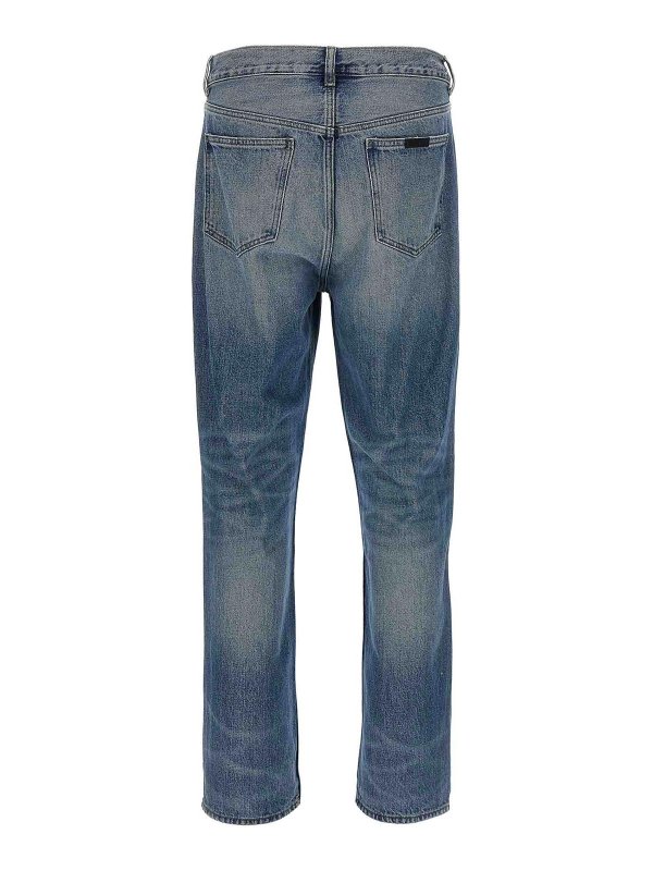 FEAR OF GOD: Jeans à jambe droite online - Jean Droit - Bleu
